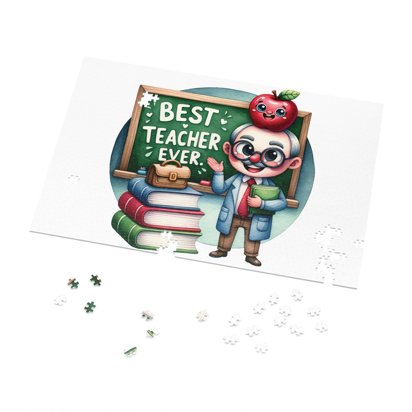 Jigsaw Puzzle, Teacher, Personalised/Non-Personalised (30, 110, 252, 500,1000-Piece)