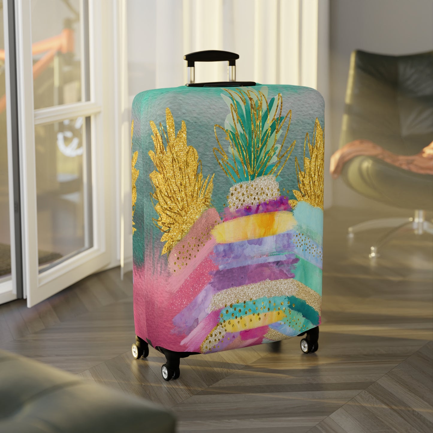 Luggage Cover, Pineapple, awd-1364