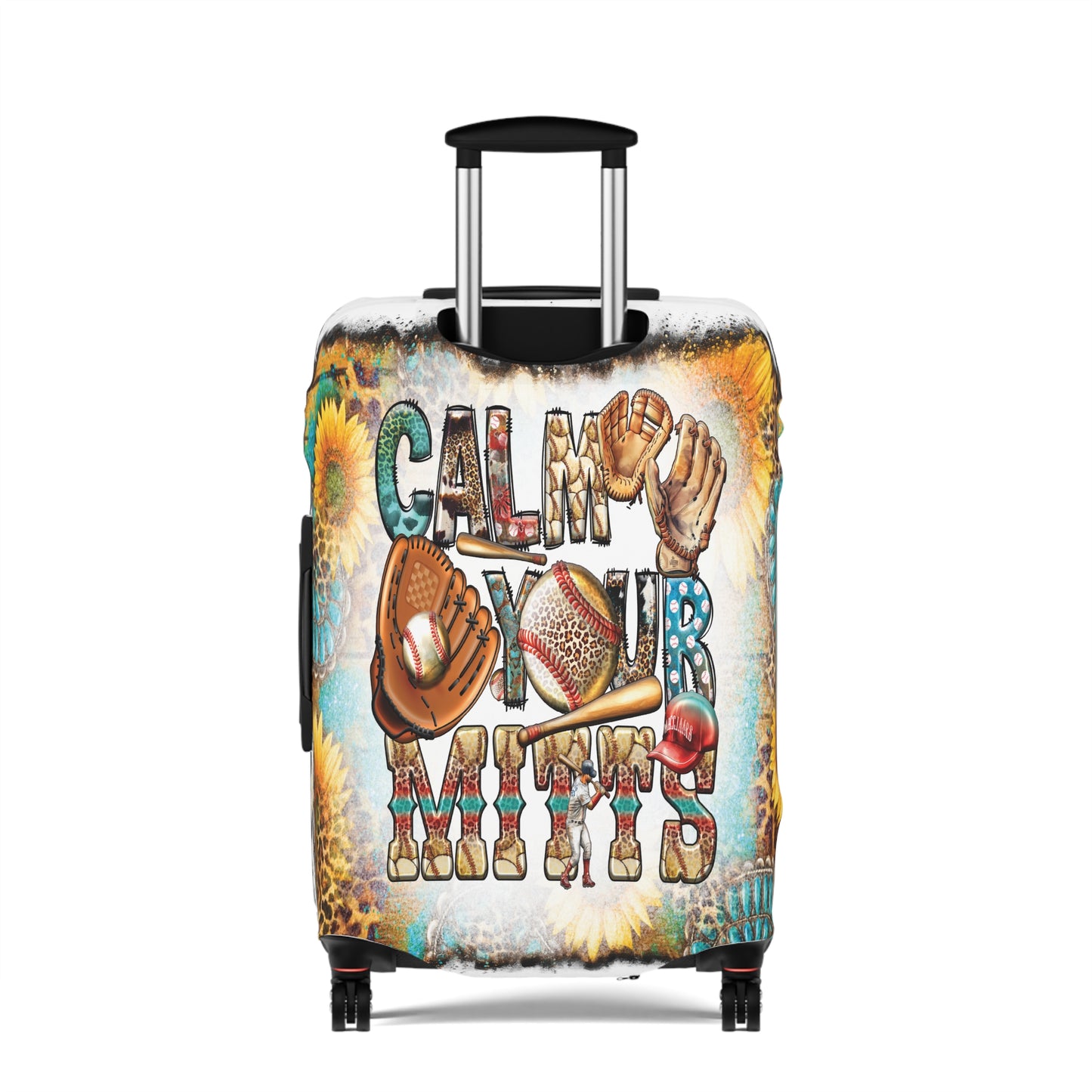 Luggage Cover, Country and Western, Calm your Mitts, awd-1018