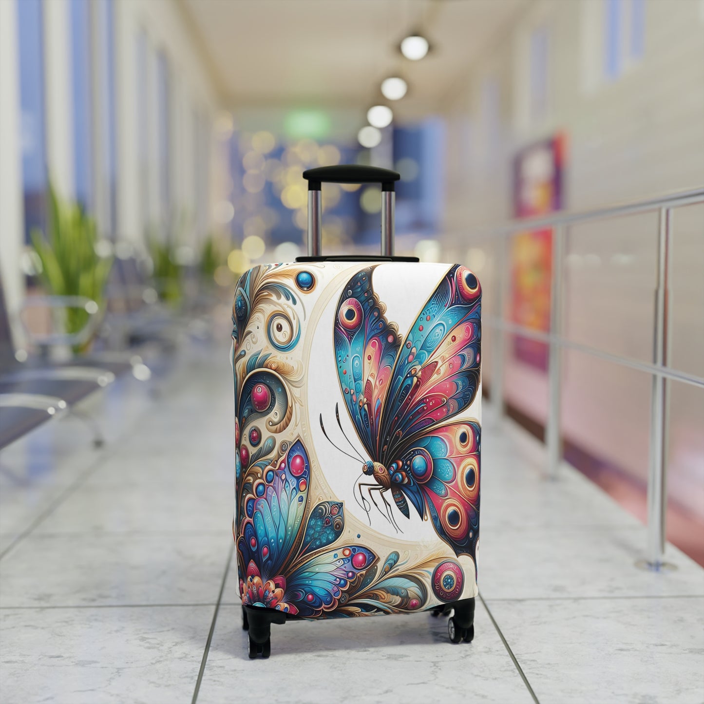 Luggage Cover, Butterfly, awd-448