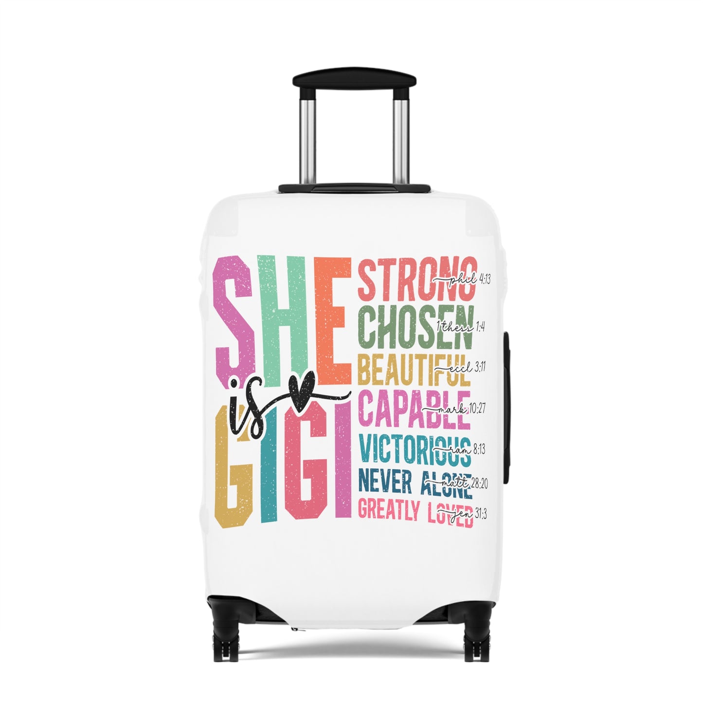 Luggage Cover, She is GiGi, awd-5019