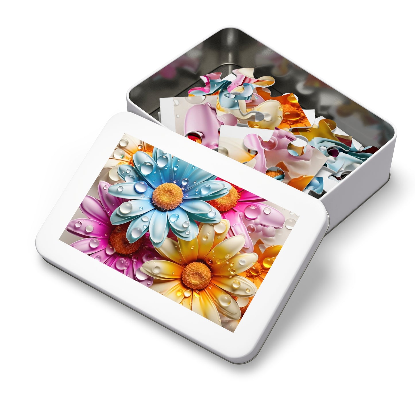 Jigsaw Puzzle, Floral, Personalised/Non-Personalised (30, 110, 252, 500,1000-Piece)