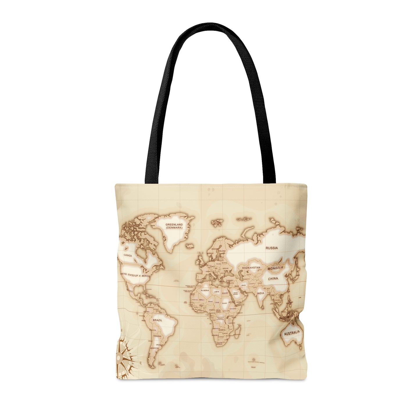 Tote Bag, World Map