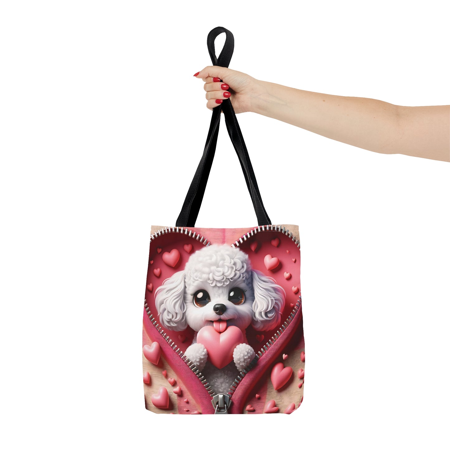 Tote Bag, Cute Dog, Personalised/Non-Personalised Tote bag