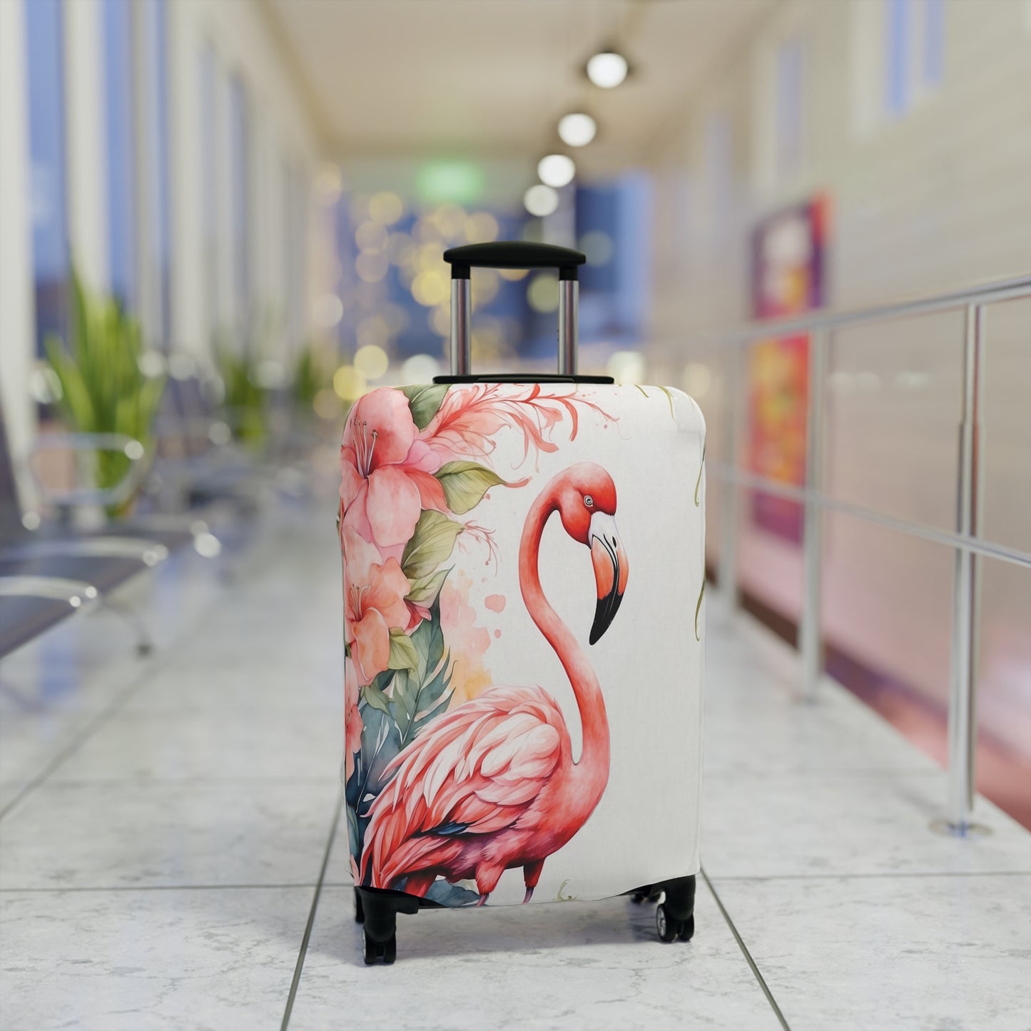 Luggage Cover, Flamingo, awd-702