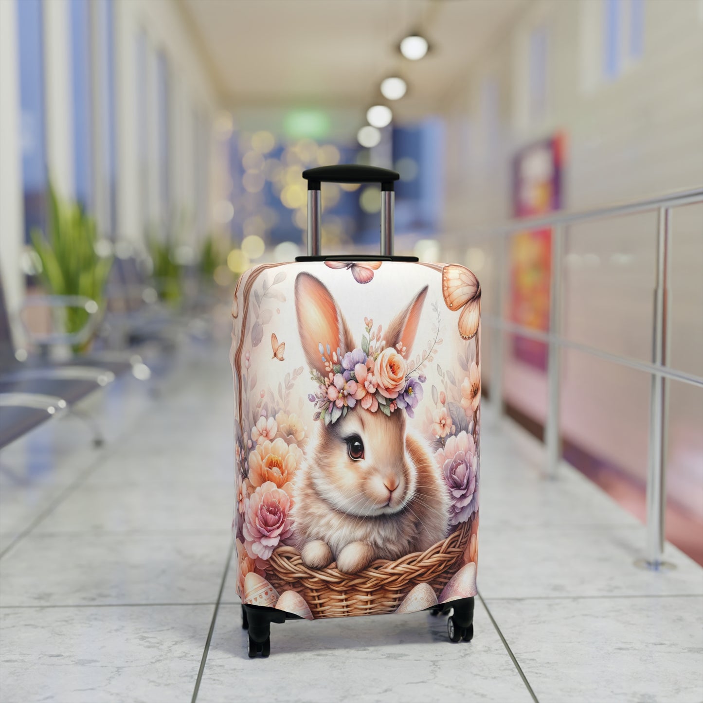 Luggage Cover, Easter, Rabbit, awd-1739