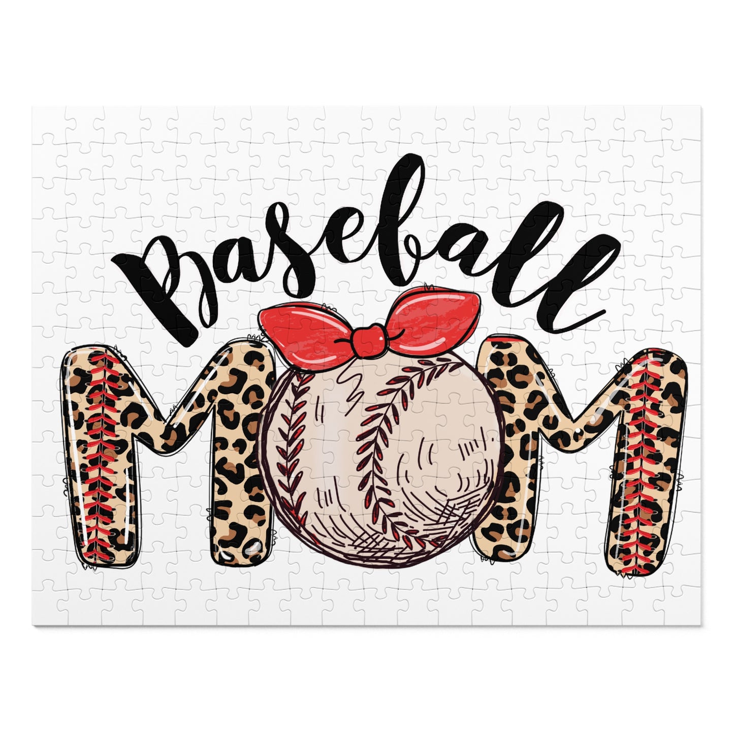 Puzzle, Baseball Mom, Personalised/Non-Personalised (30, 110, 252, 500,1000-Piece) awd-632