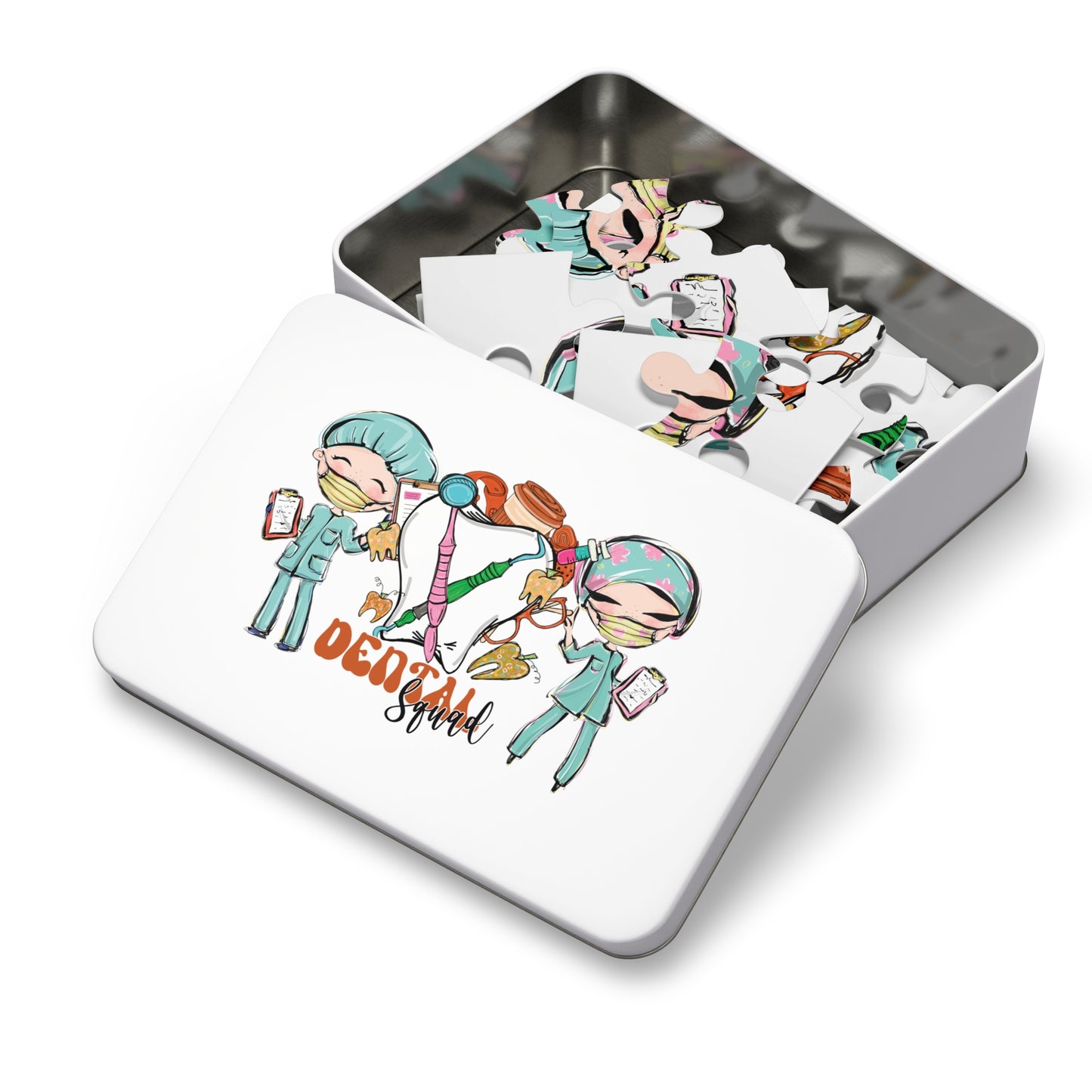 Jigsaw Puzzle, Dental Squad, Personalised/Non-Personalised (30, 110, 252, 500,1000-Piece)