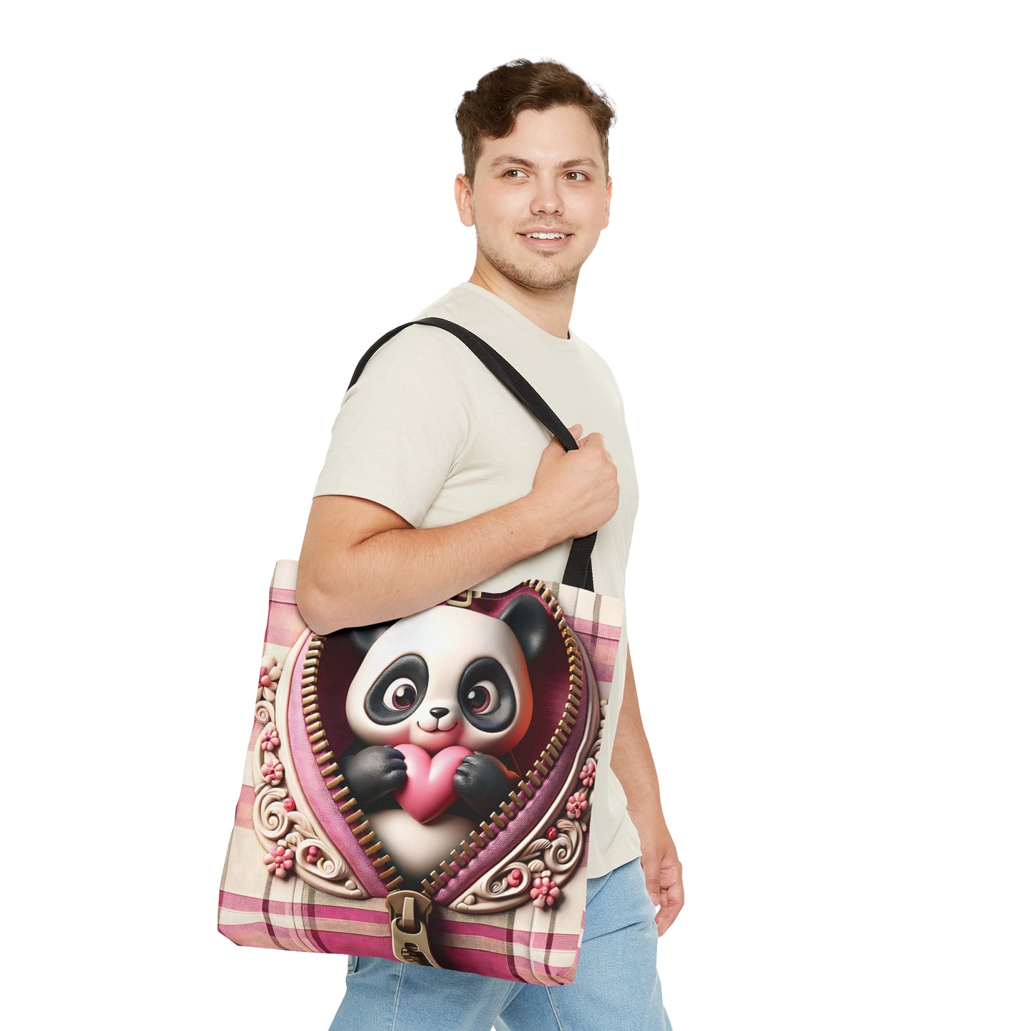 Tote Bag, Panda, Personalised/Non-Personalised Tote bag