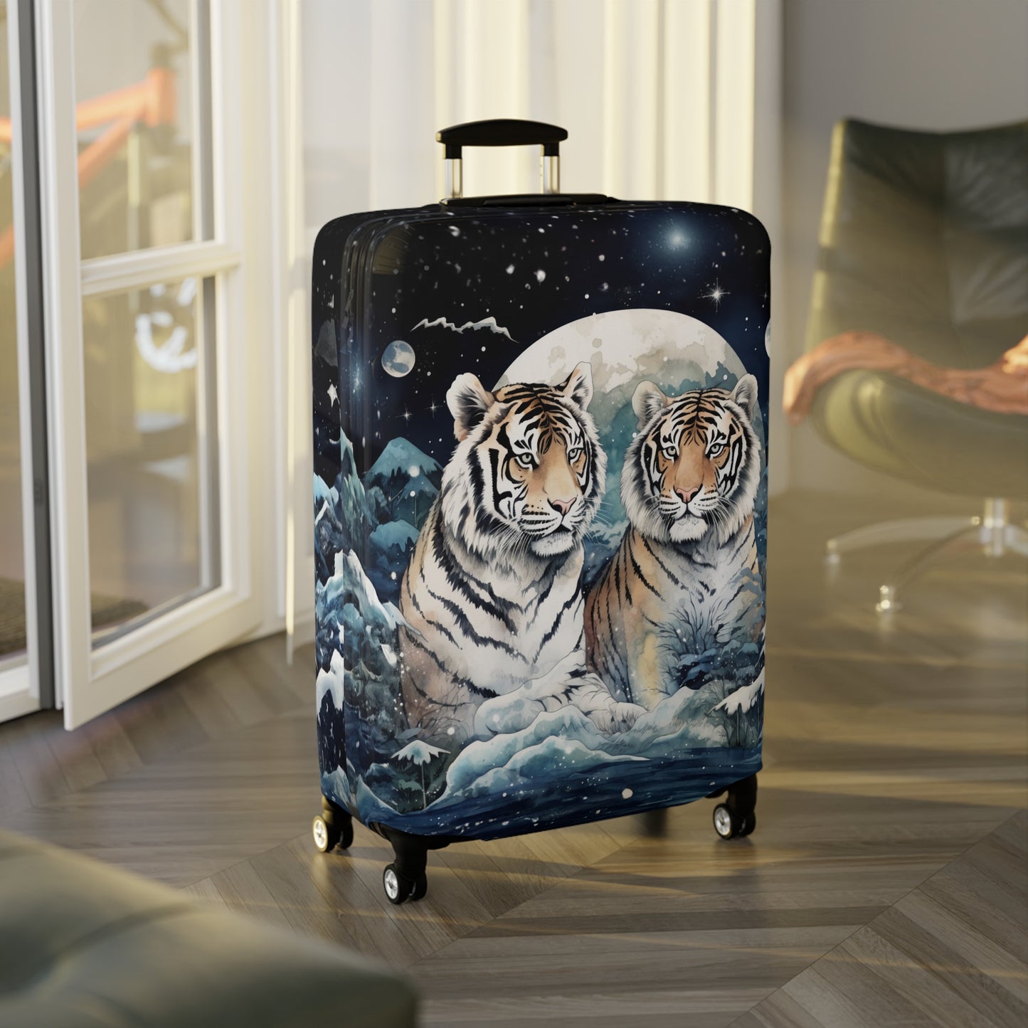 Luggage Cover, Tigers, awd-557