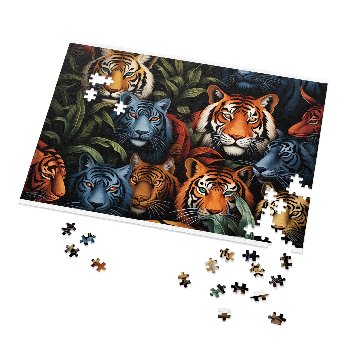 Jigsaw Puzzle, Lion, Personalised/Non-Personalised (30, 110, 252, 500,1000-Piece)