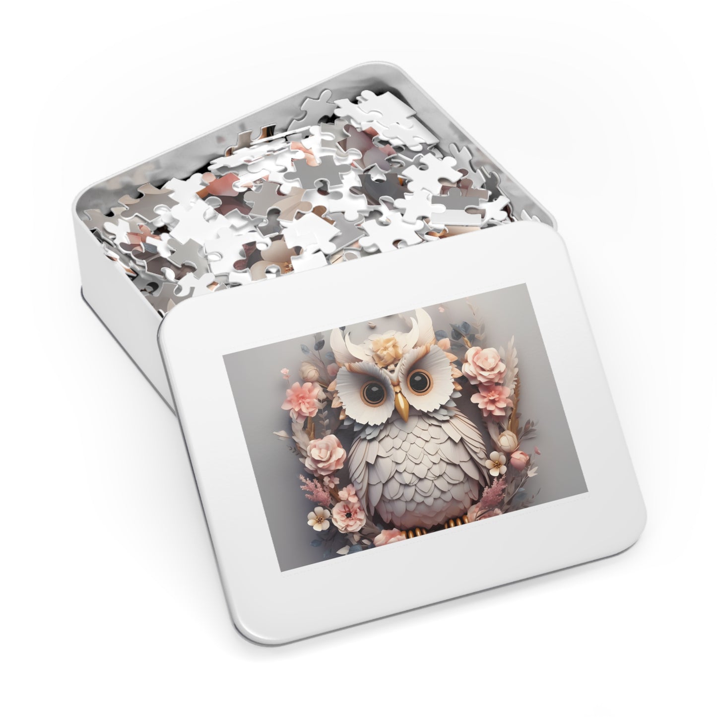 Jigsaw Puzzle, Owl, Personalised/Non-Personalised (30, 110, 252, 500,1000-Piece)