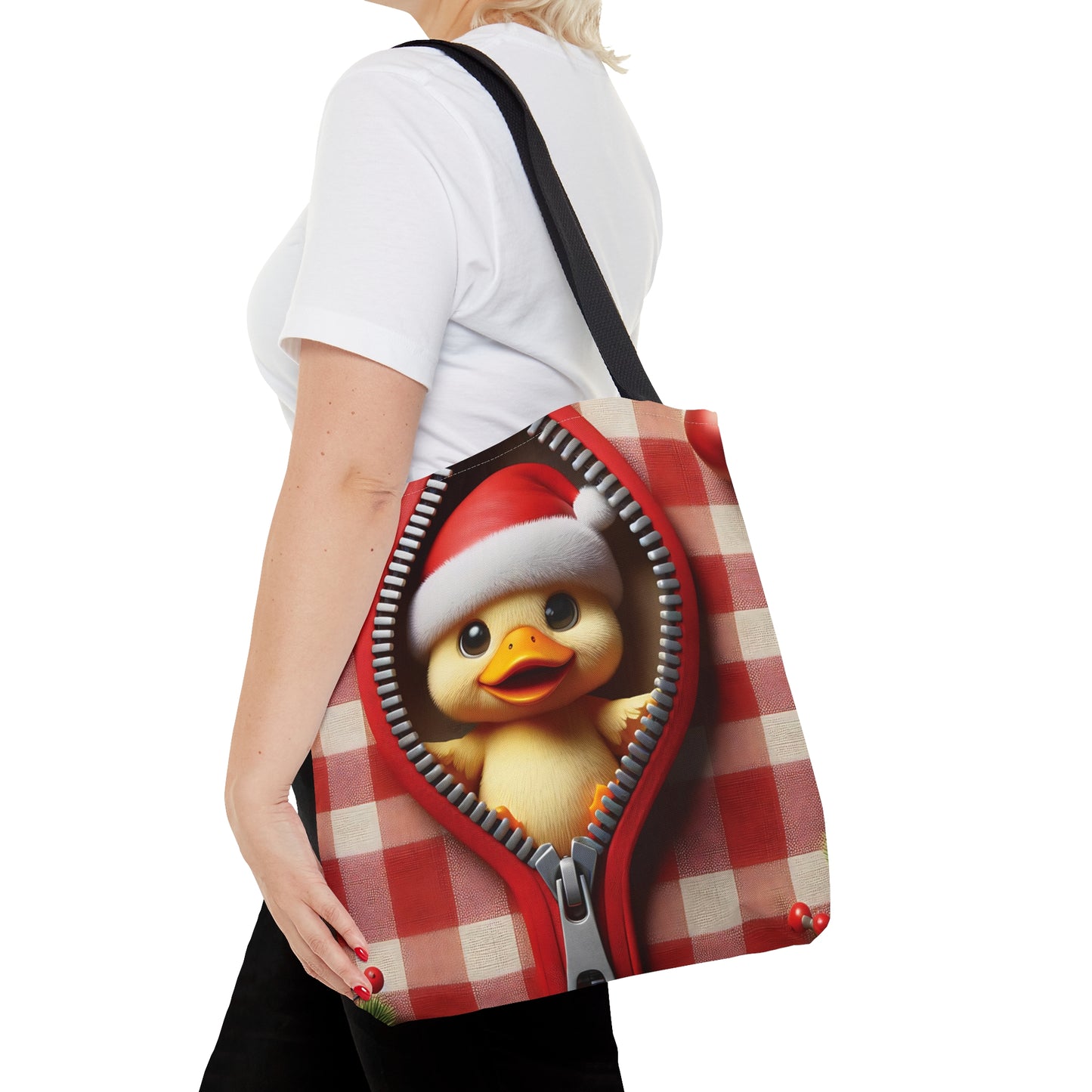 Tote Bag, Christmas Duck