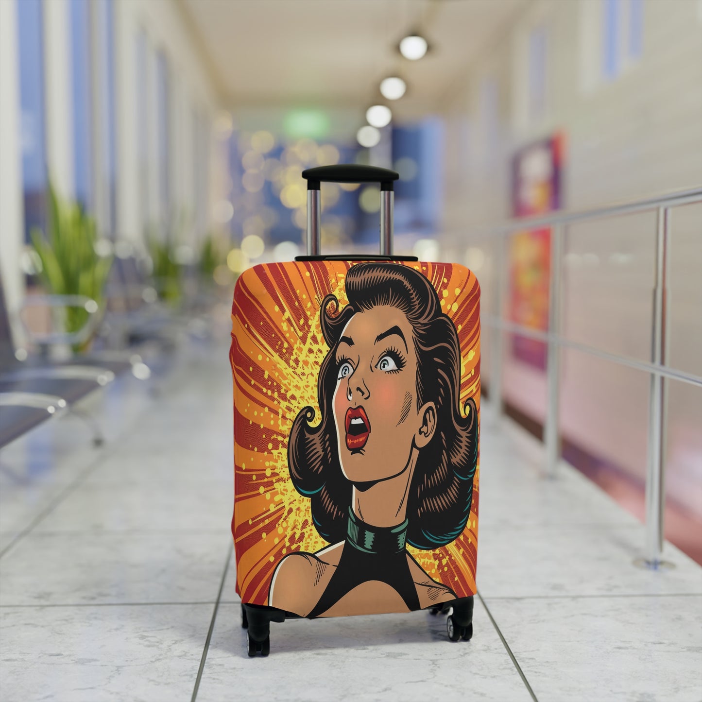 Luggage Cover, Pop Art, awd-709