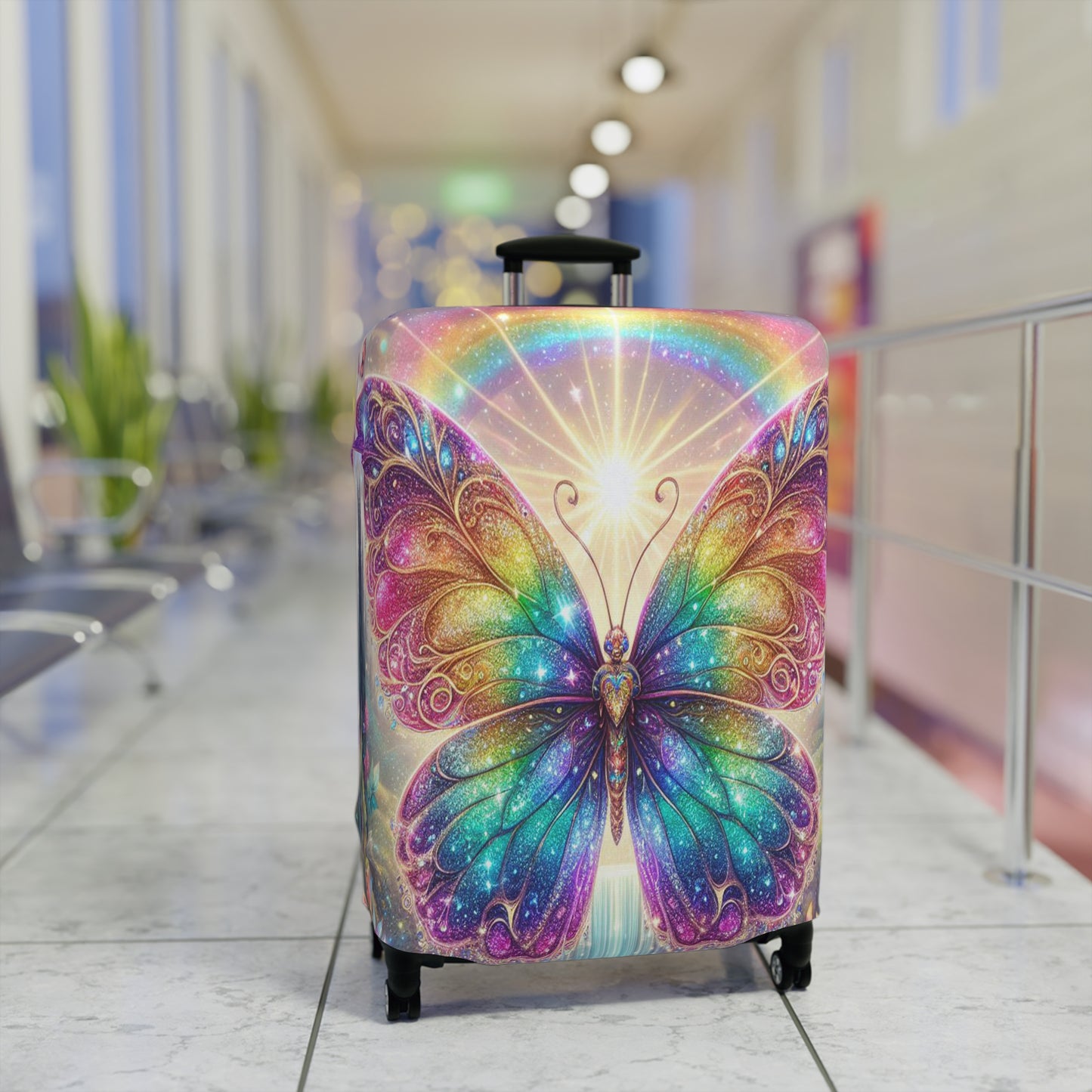 Luggage Cover, Butterfly Dreams, awd-3077