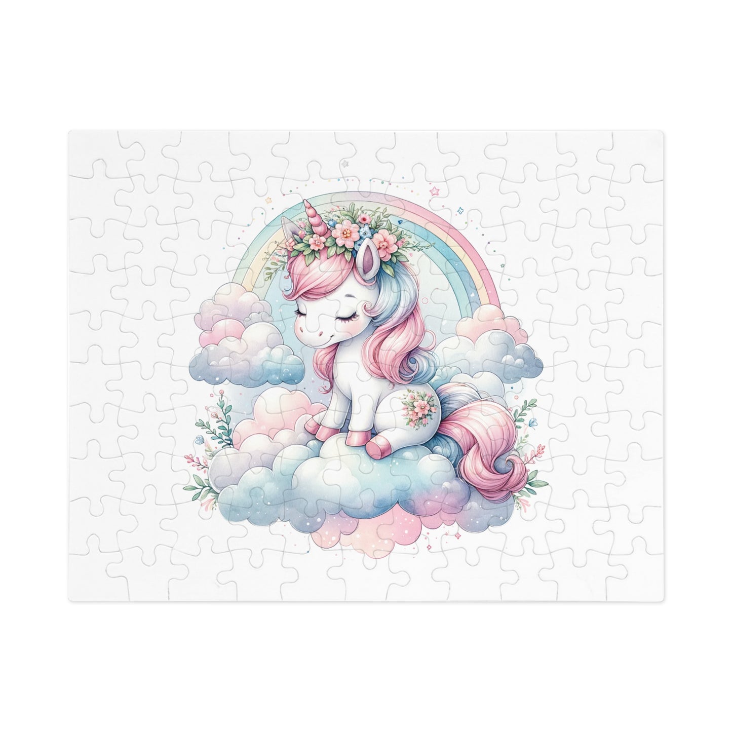 Jigsaw Puzzle, Unicorn, Personalised/Non-Personalised (30, 110, 252, 500,1000-Piece)