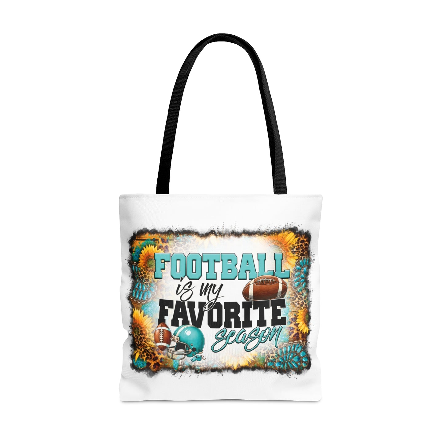 Tote Bag, Western, Football is my favorite season