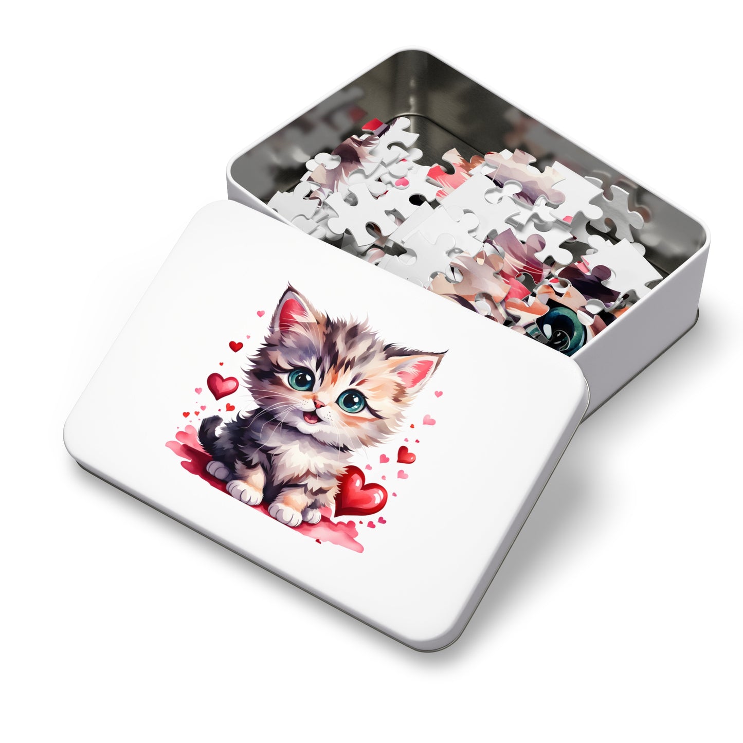 Jigsaw Puzzle, Cat, Personalised/Non-Personalised (30, 110, 252, 500,1000-Piece)