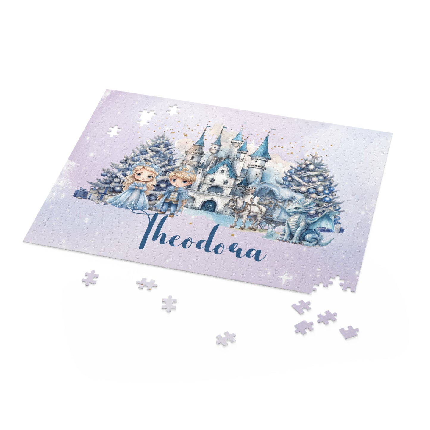 Puzzle, Christmas, Fairy-Tale, Personalised/Non-Personalised, (120, 252, 500-Piece)