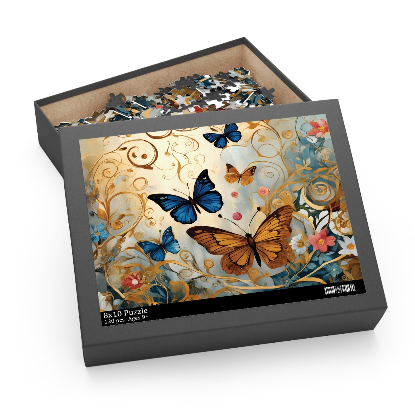 Personalised/Non-Personalised Puzzle, Butterfly Dreams (120, 252, 500-Piece)