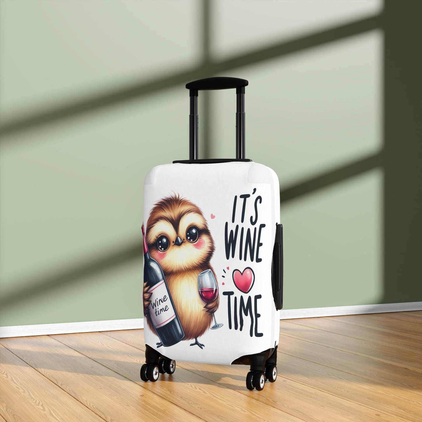 Luggage Cover, Cute Bird, awd-1640