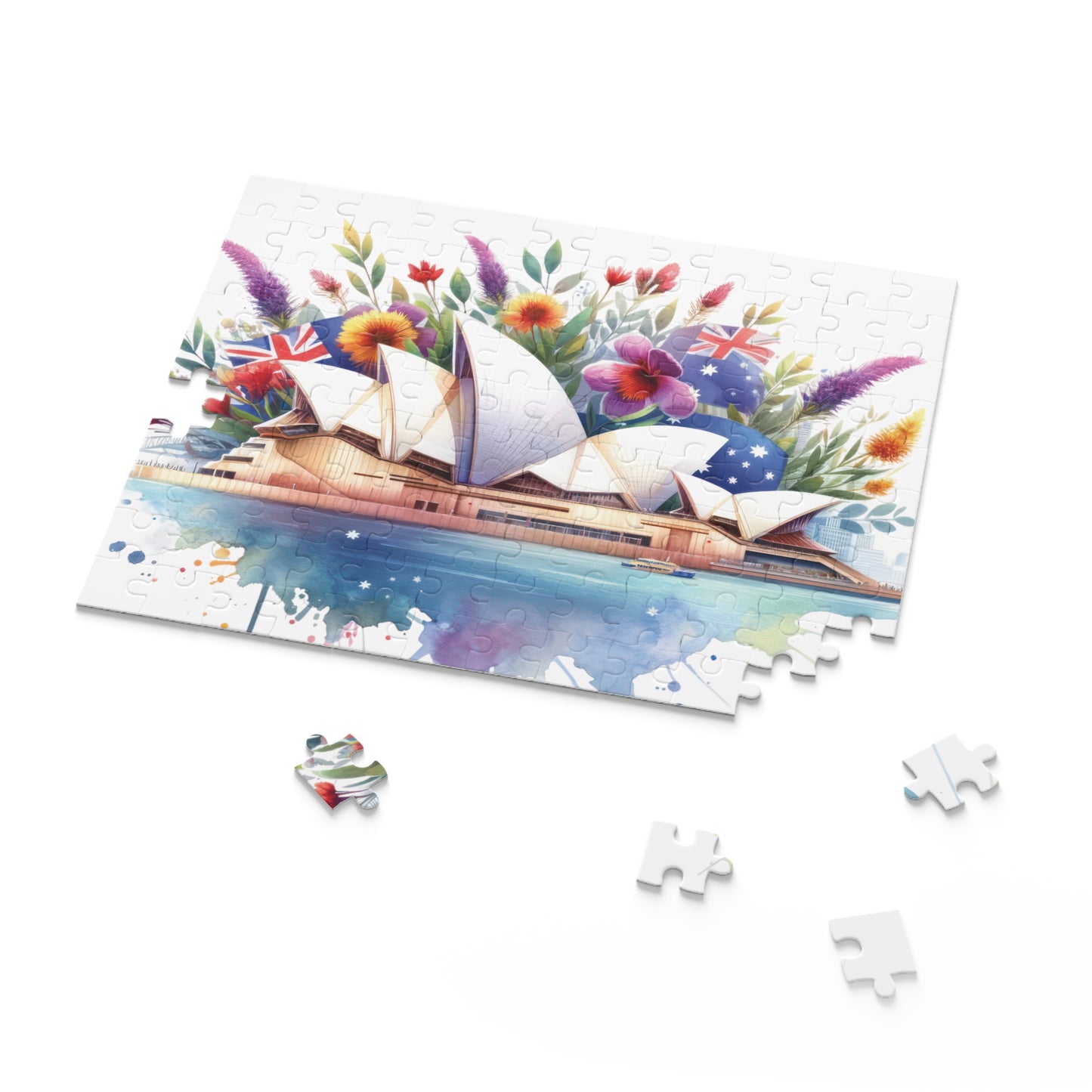 Personalised/Non-Personalised Puzzle, Sydney Opera House (120, 252, 500-Piece)