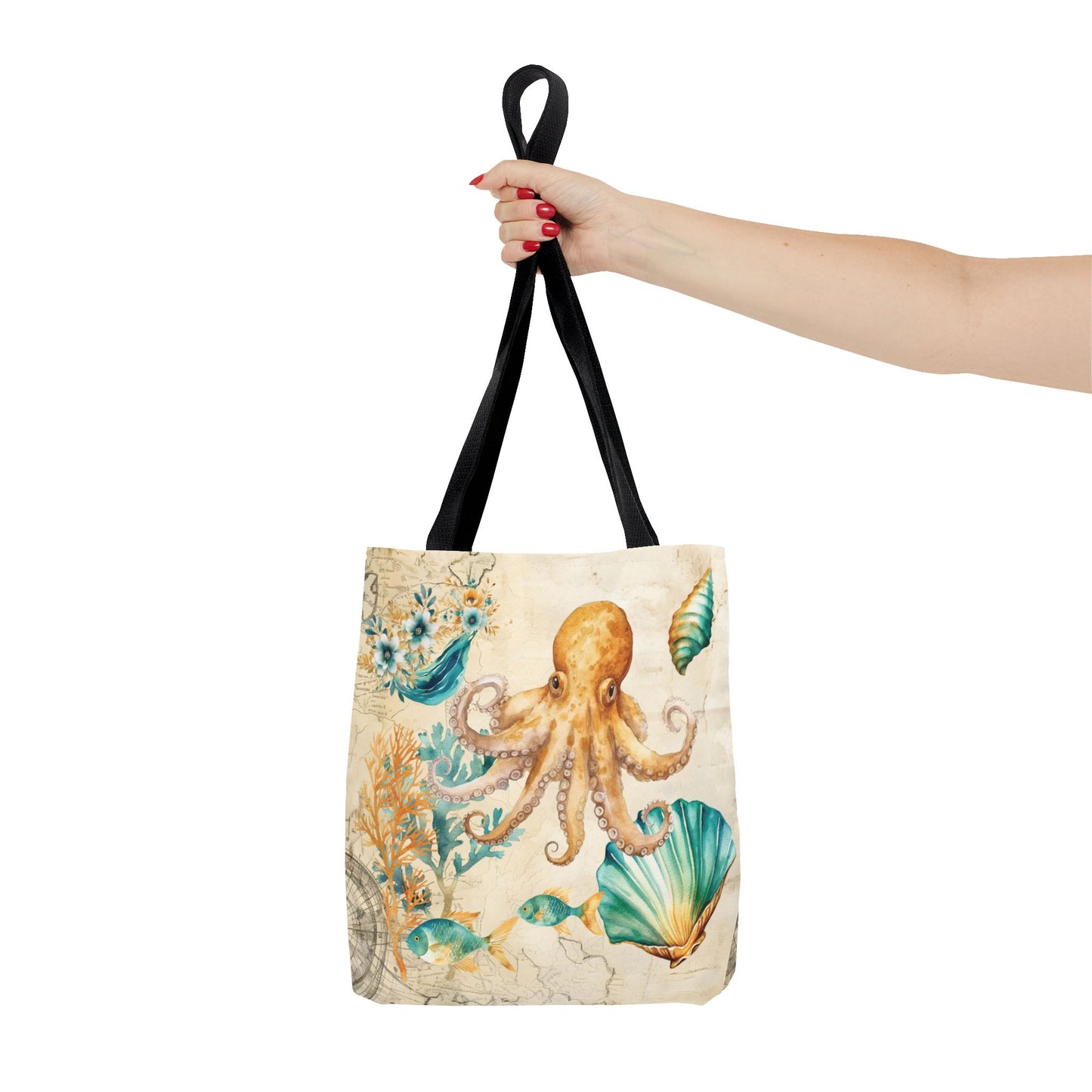 Tote Bag, Nautical bag, Beach Tote Bag