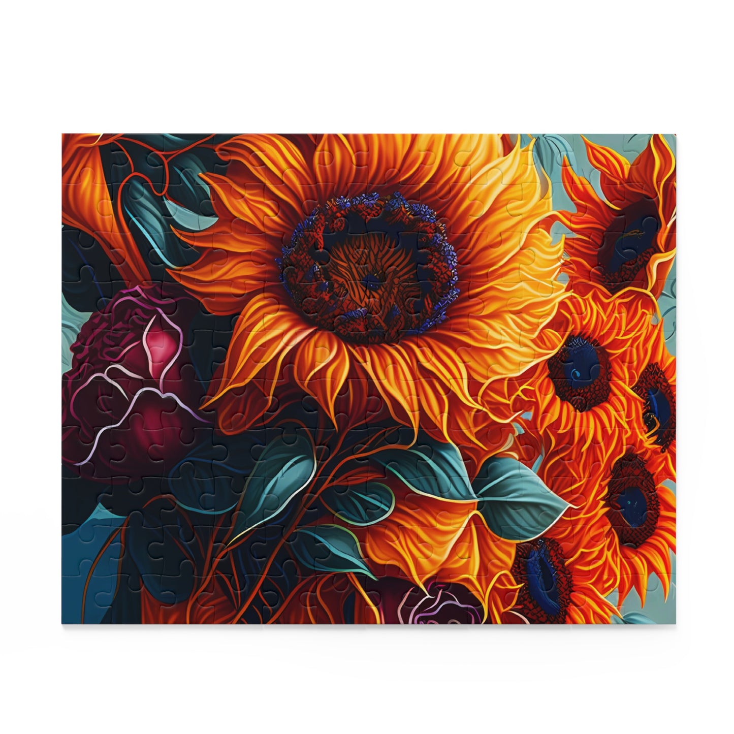 Puzzle, Sunflower  (120, 252, 500-Piece) awd-625