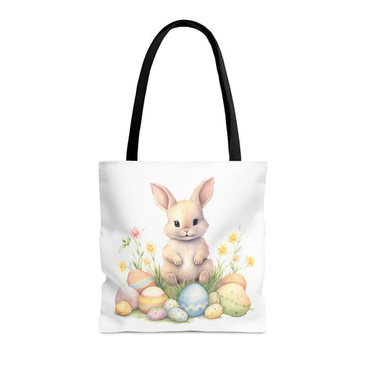 Tote Bag, Easter, Rabbit, Personalised/Non-Personalised Tote bag