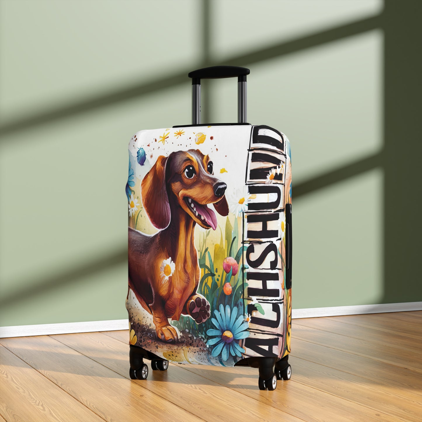 Luggage Cover, Dachshund, awd-1652