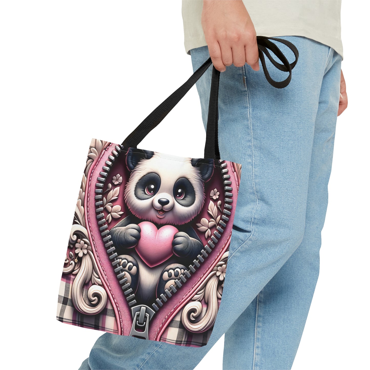 Tote Bag, Panda, Personalised/Non-Personalised Tote bag