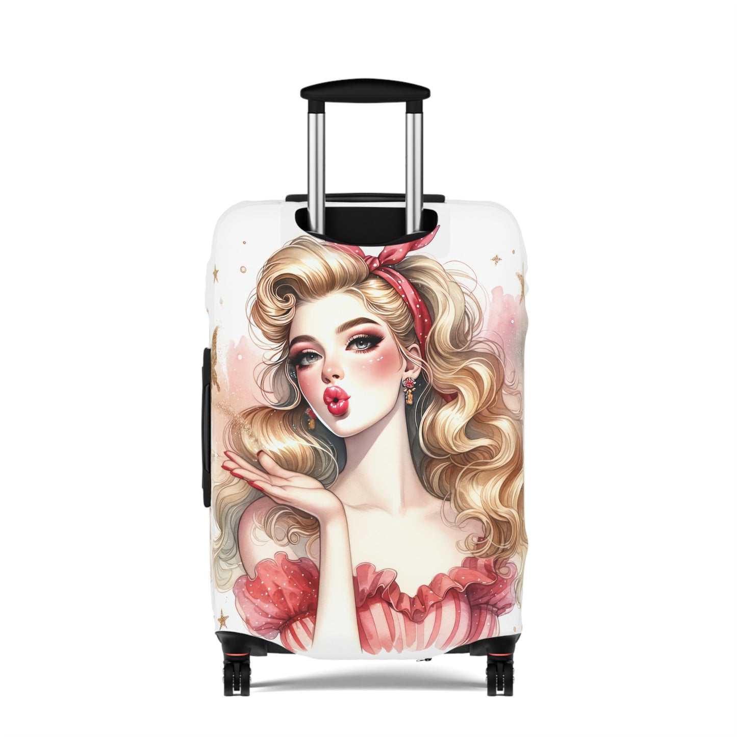 Luggage Cover, Coquette Girl, awd-1464