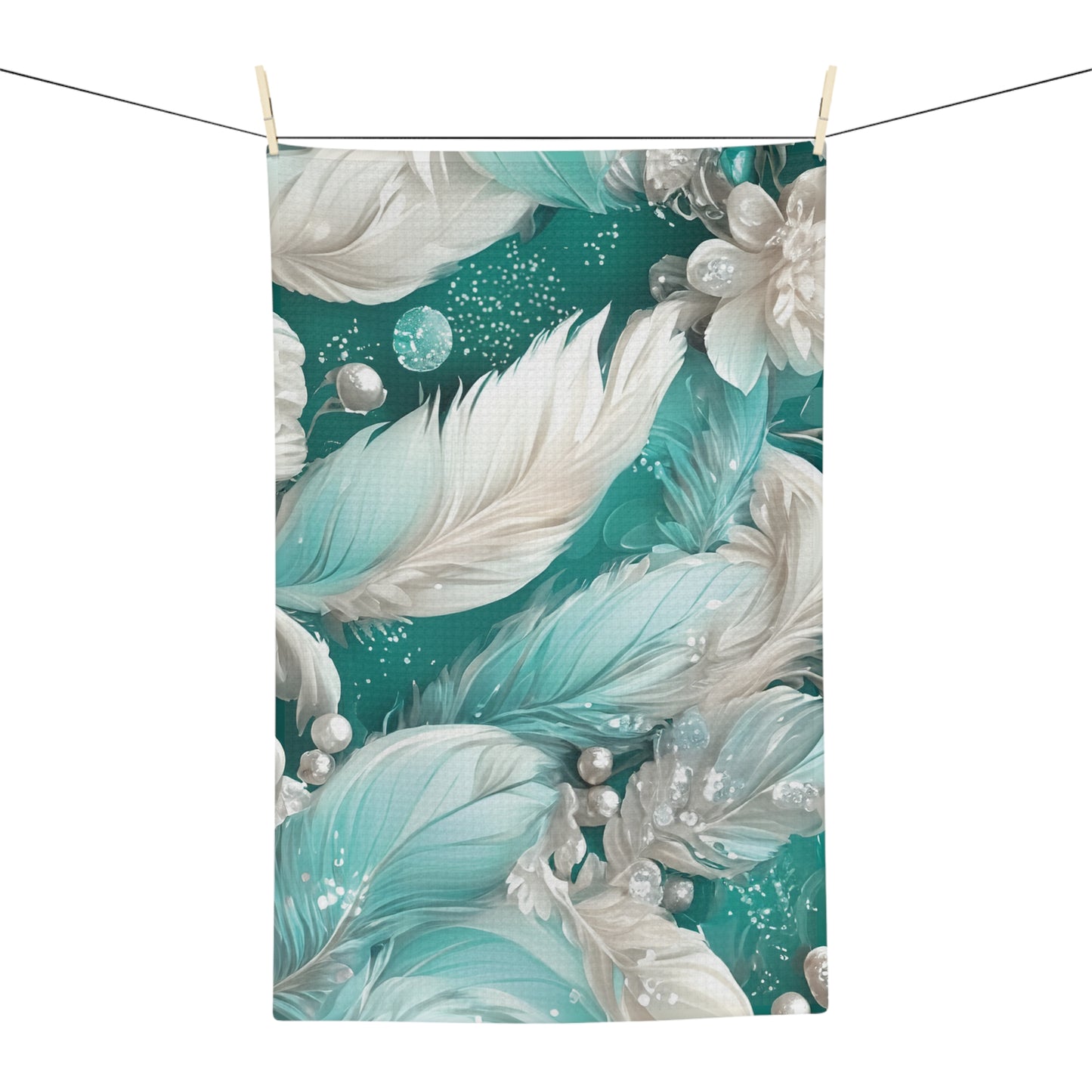 Microfiber Tea Towel Floral