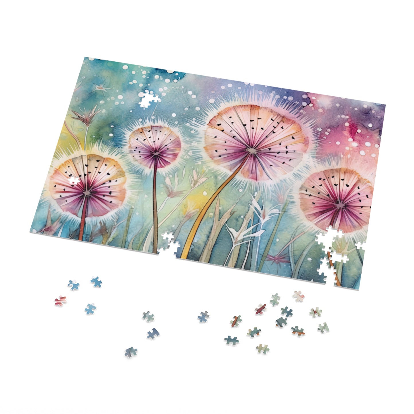 Jigsaw Puzzle, Floral, Personalised/Non-Personalised (30, 110, 252, 500,1000-Piece)