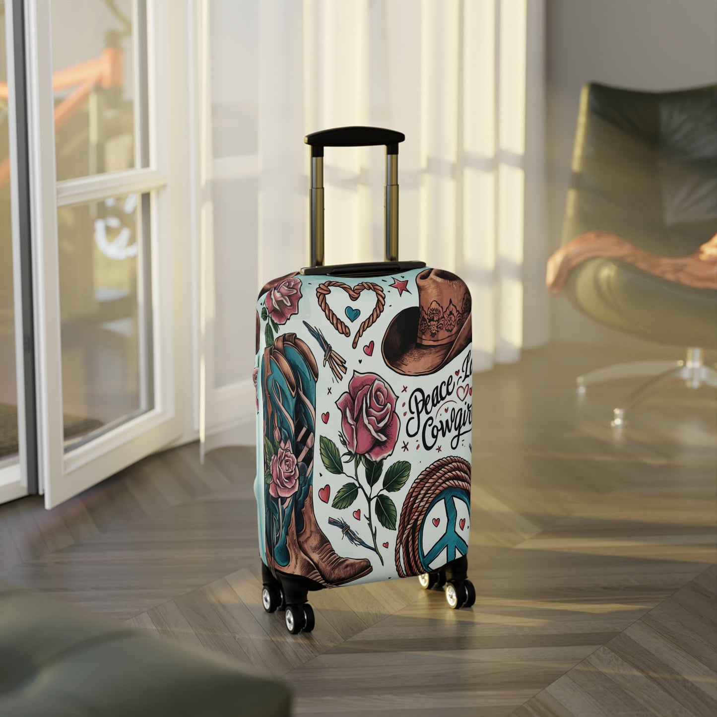 Luggage Cover, Country and Western, Country Girl, awd-1487