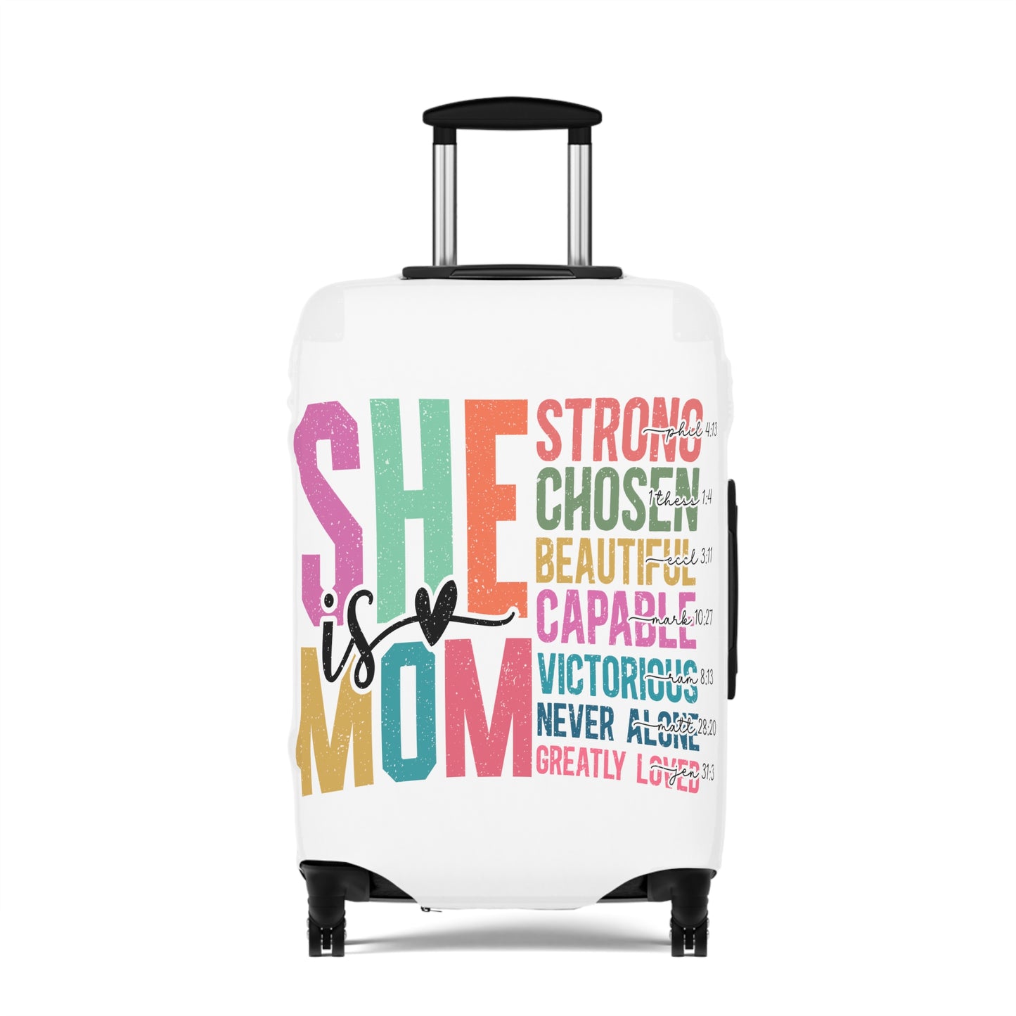 Luggage Cover, She is Mom, awd-5023