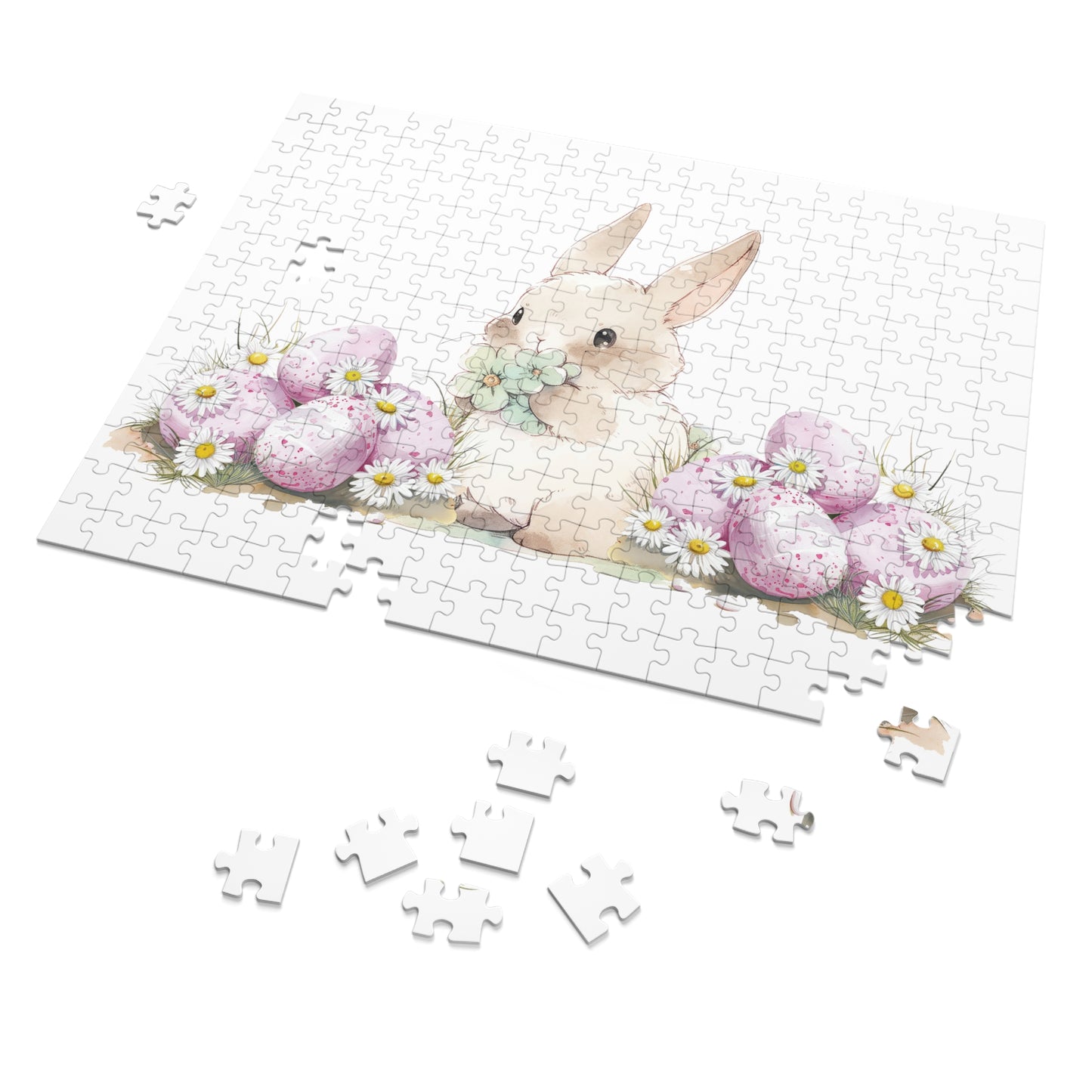 Jigsaw Puzzle, Easter, Easter Rabbit, Personalised/Non-Personalised (30, 110, 252, 500,1000-Piece)