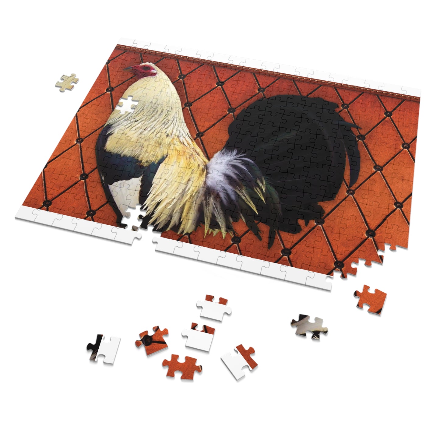 Jigsaw Puzzle, Western, Chicken/Rooster, Personalised/Non-Personalised (30, 110, 252, 500,1000-Piece)