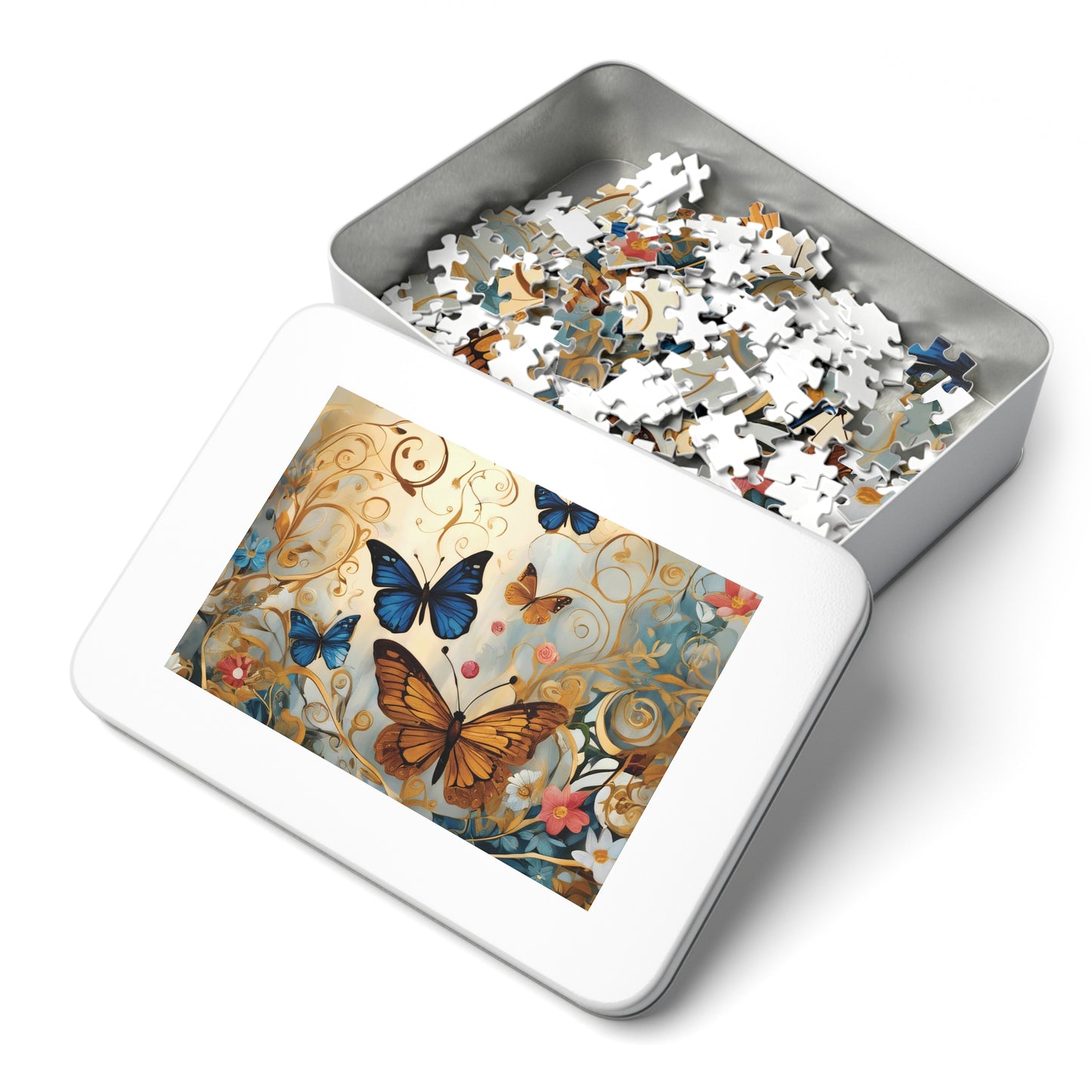 Jigsaw Puzzle, Butterfly, Personalised/Non-Personalised (30, 110, 252, 500,1000-Piece)