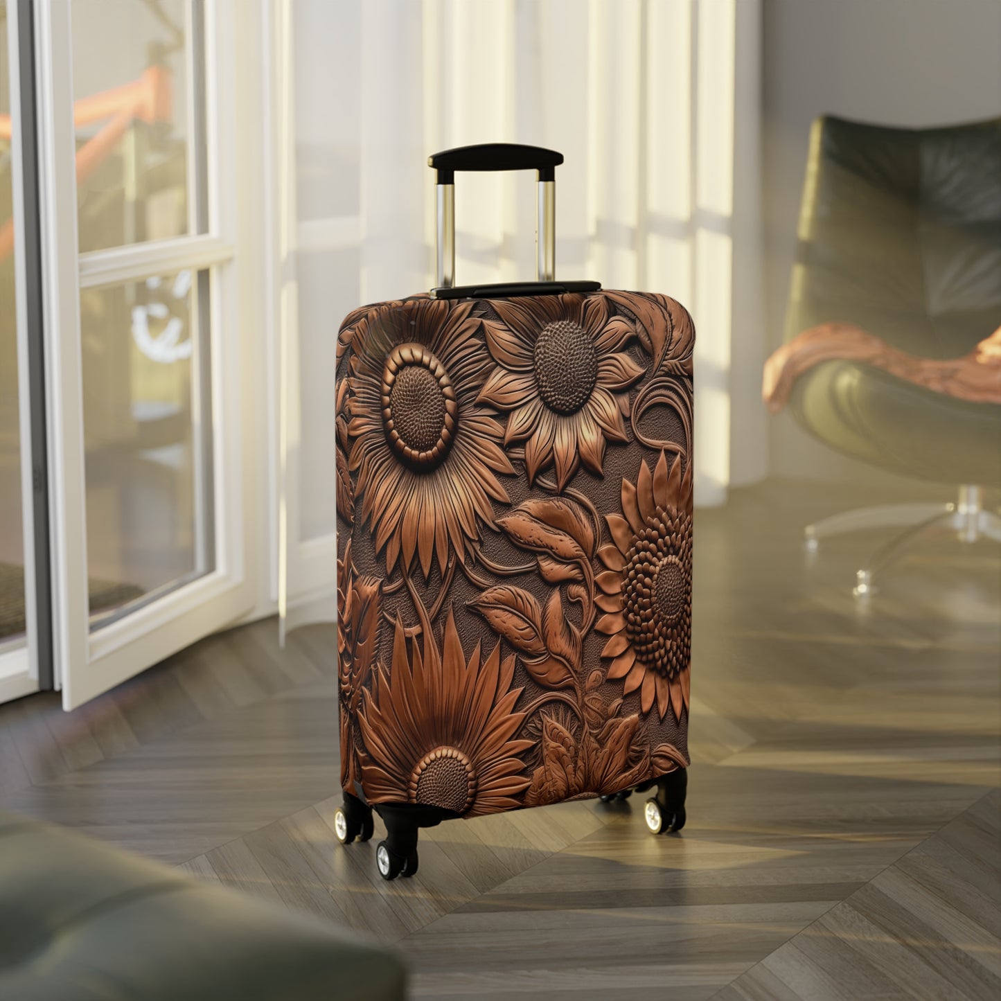 Luggage Cover, Floral, awd-346