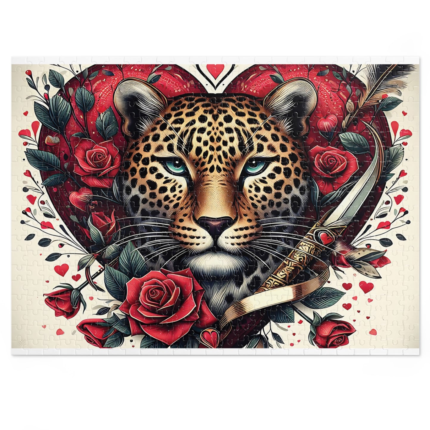 Jigsaw Puzzle, Cheetah, Personalised/Non-Personalised (30, 110, 252, 500,1000-Piece)