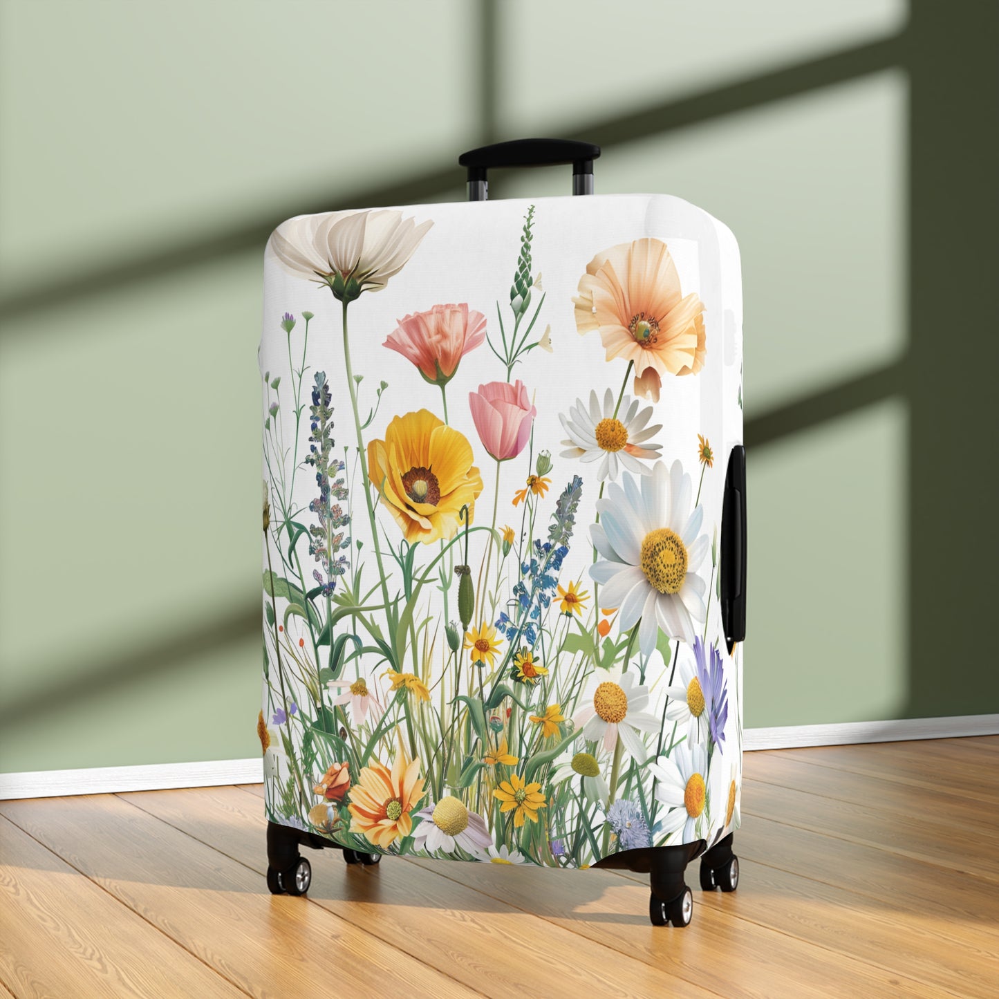 Luggage Cover, Floral, Wildflowers, awd-3042