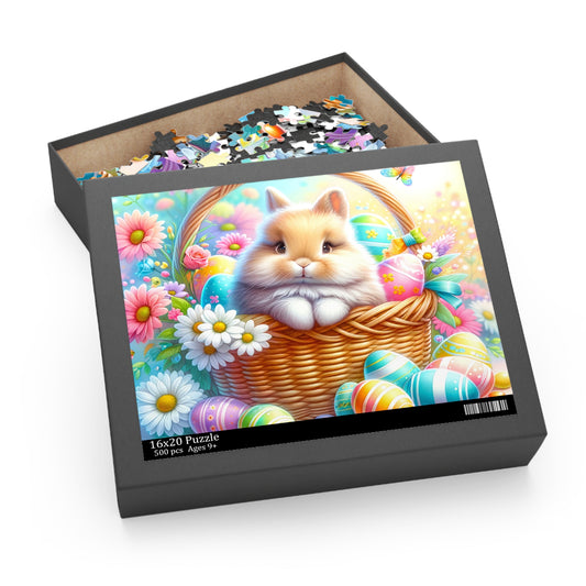 Puzzle, Easter, Rabbit  (120, 252, 500-Piece) awd-621