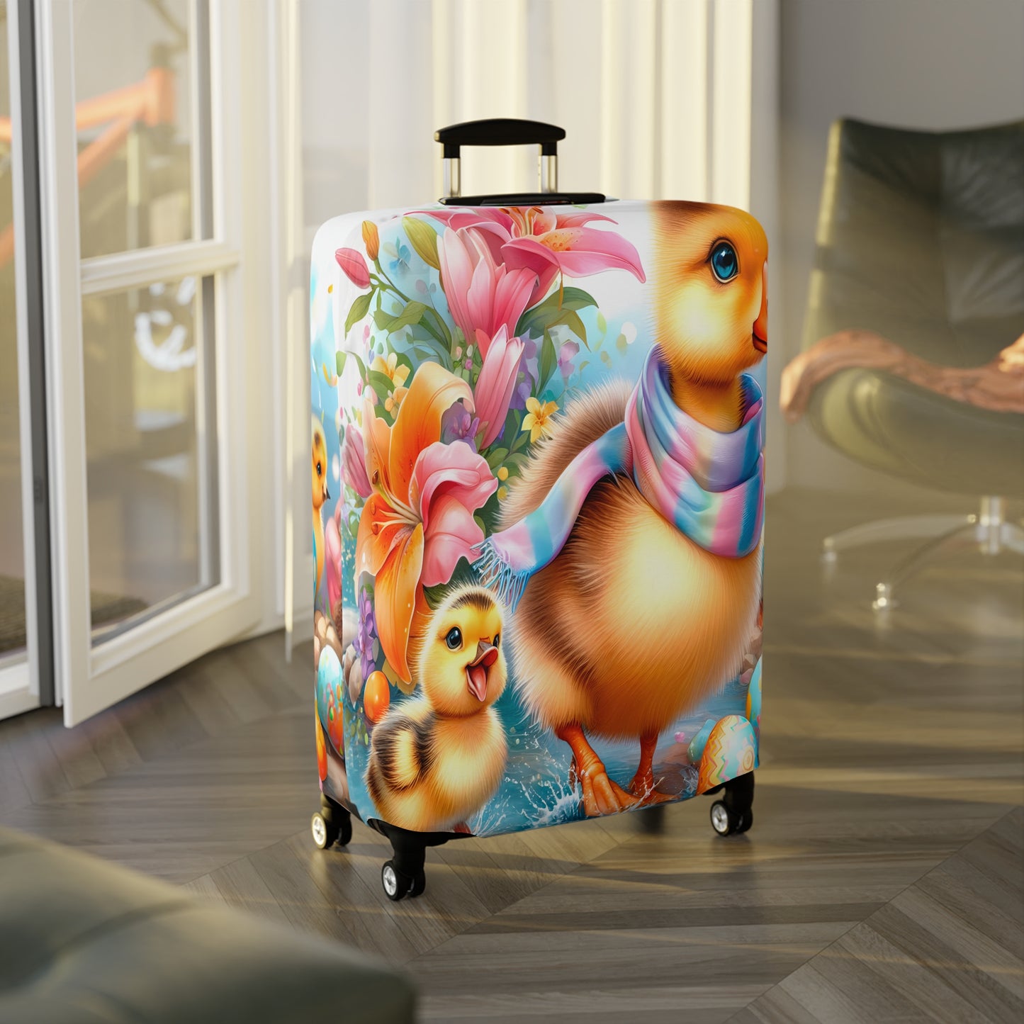 Luggage Cover, Easter, Duck, awd-1626