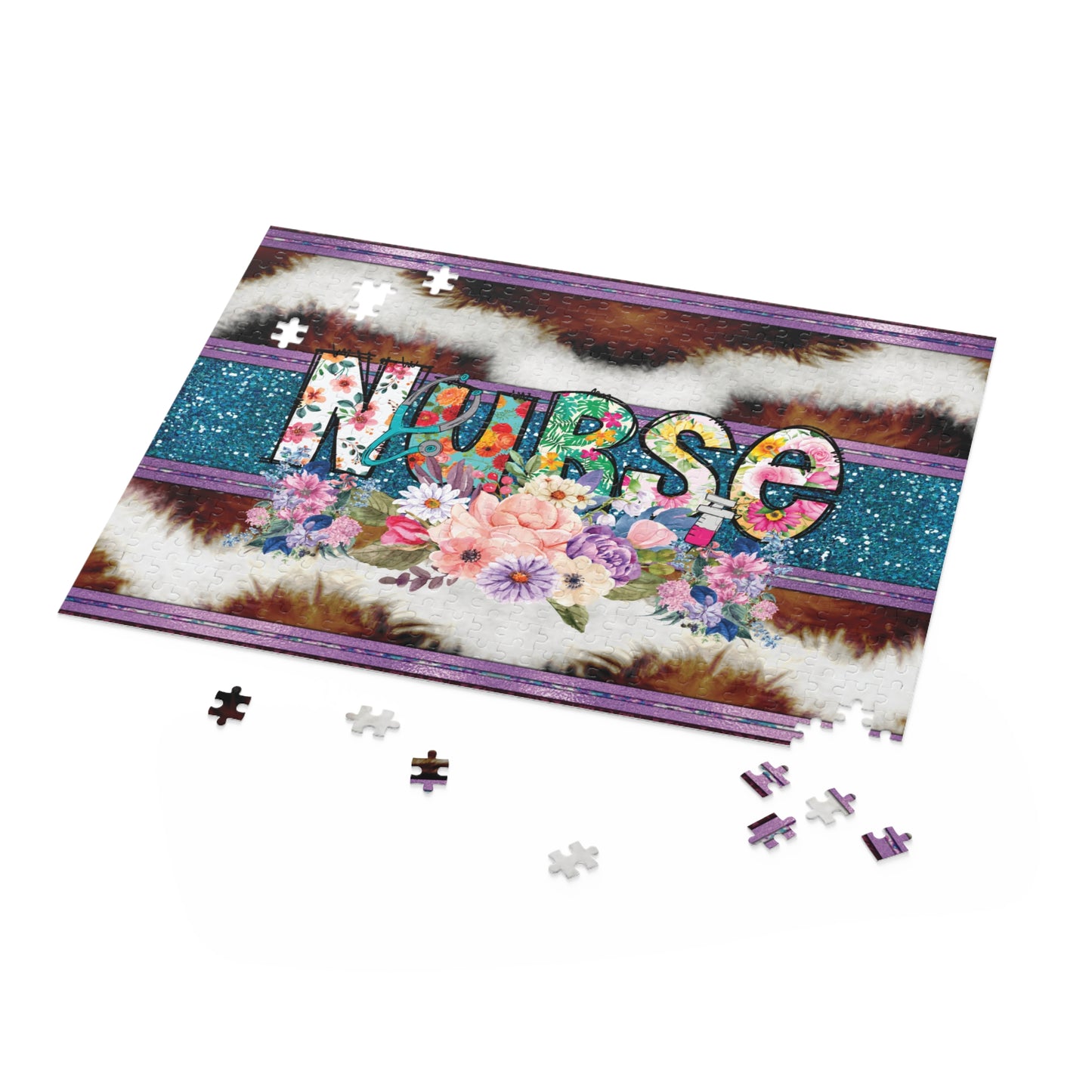 Personalised/Non-Personalised Puzzle, Nurse (120, 252, 500-Piece)