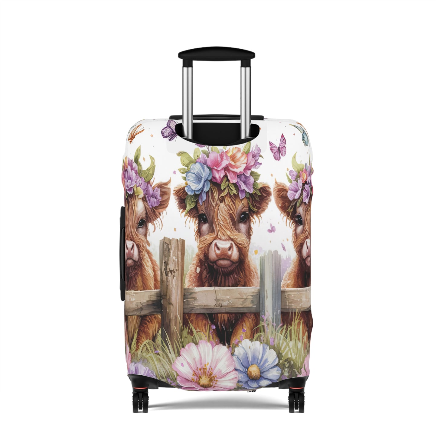 Luggage Cover, Highland Cow, awd-1764