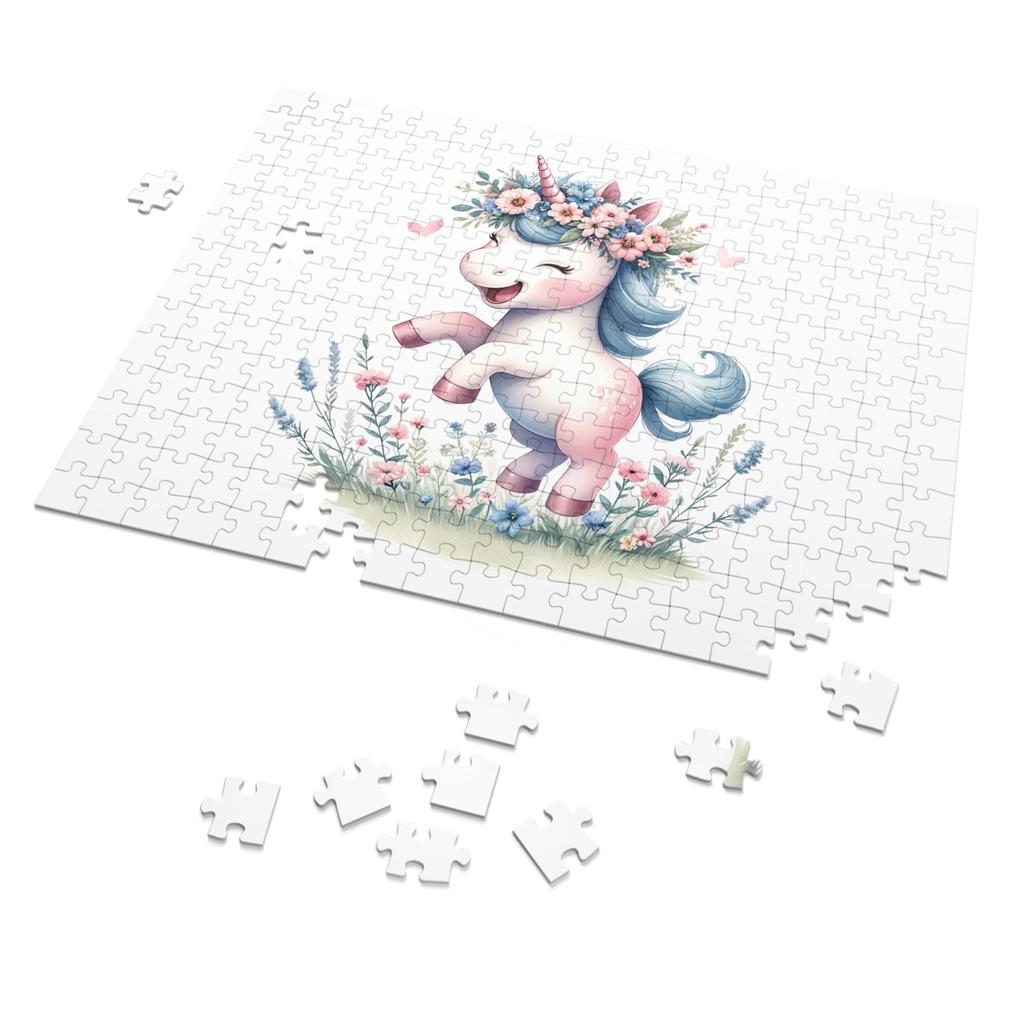 Jigsaw Puzzle, Unicorn, Personalised/Non-Personalised (30, 110, 252, 500,1000-Piece)