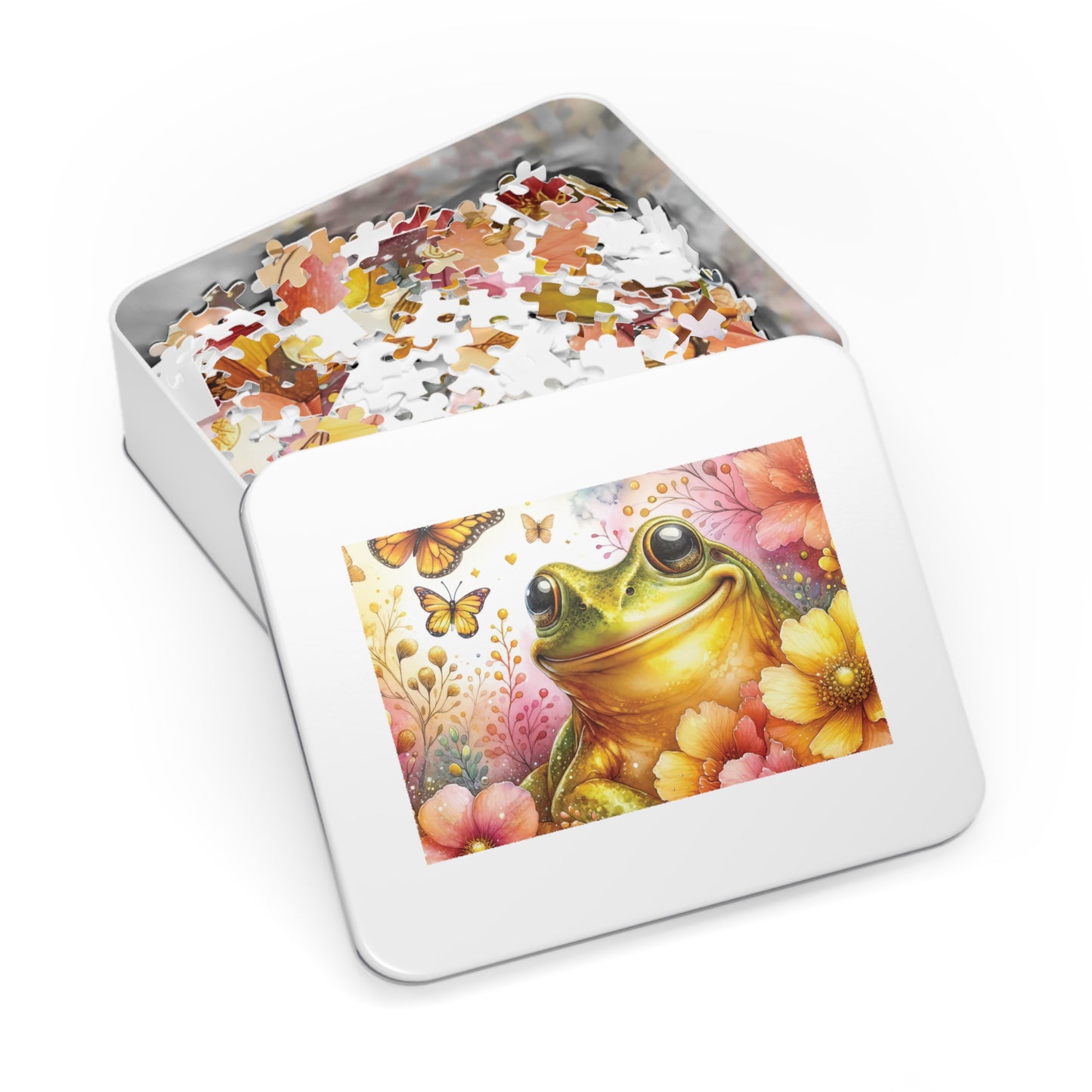 Jigsaw Puzzle, Frog, Personalised/Non-Personalised (30, 110, 252, 500,1000-Piece)