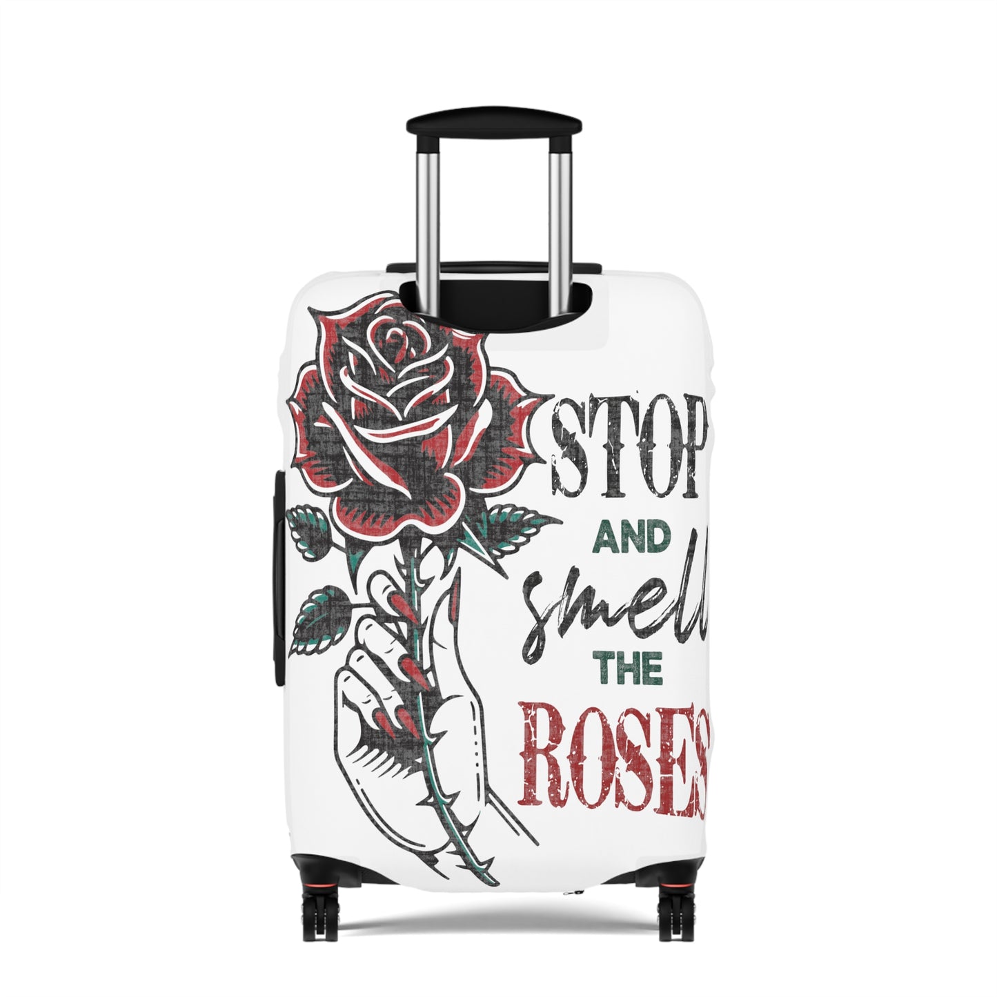 Luggage Cover, Stop and Smell the Roses, awd-1656