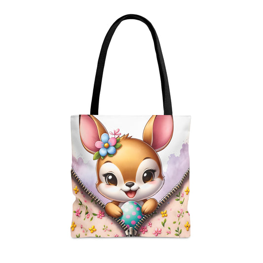 Tote Bag, Easter, Cute Deer, Personalised/Non-Personalised Tote bag